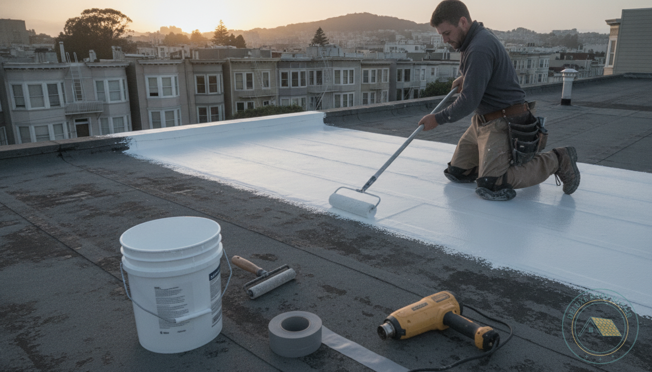 Flat Roof Repair & Coating