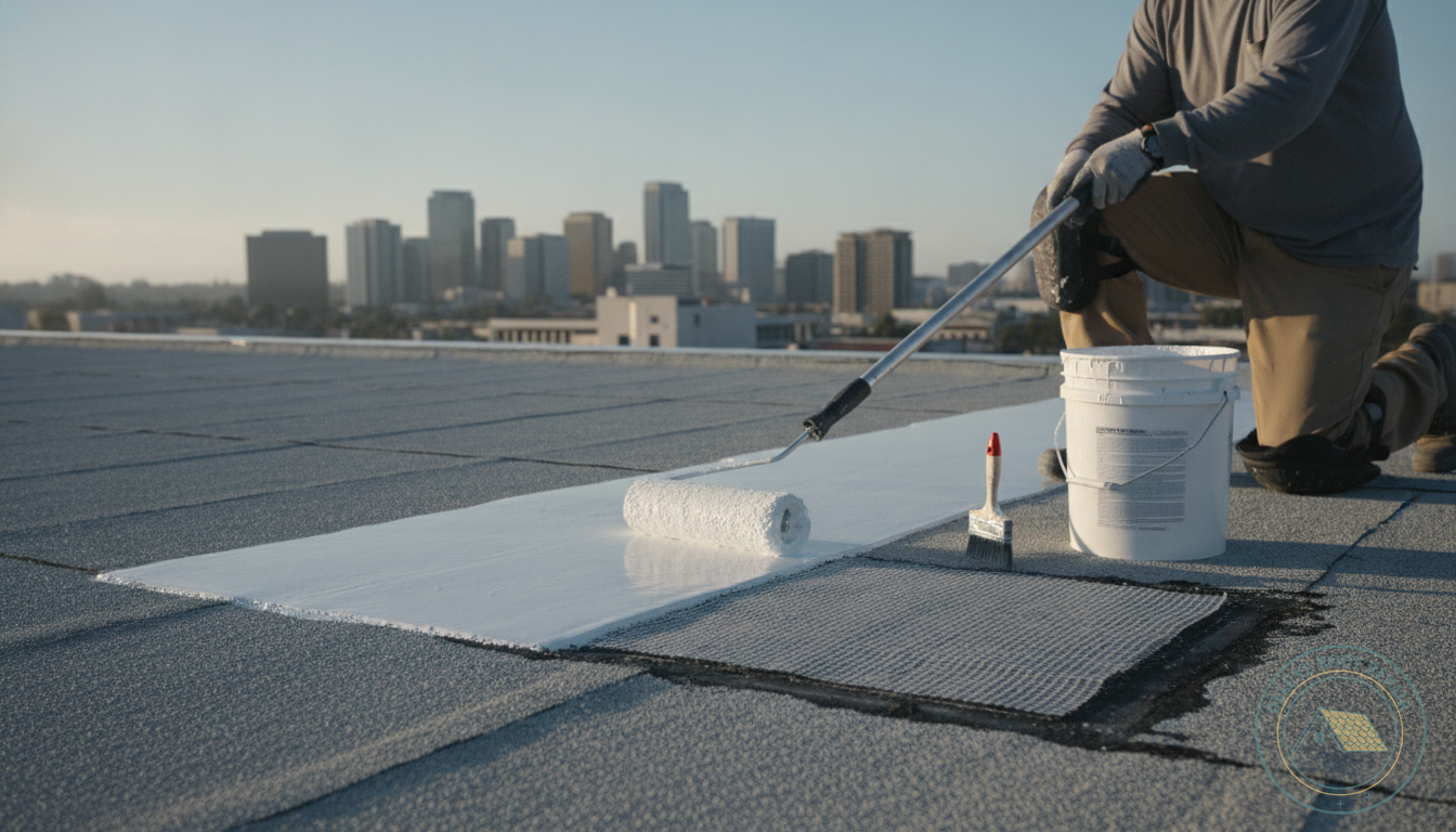 Flat Roof Repair & Coating